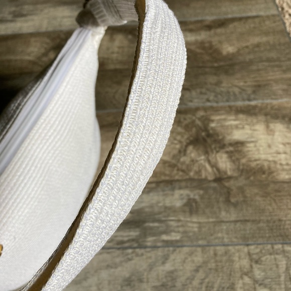 Talbots White Jute Handbag - Picture 6 of 13